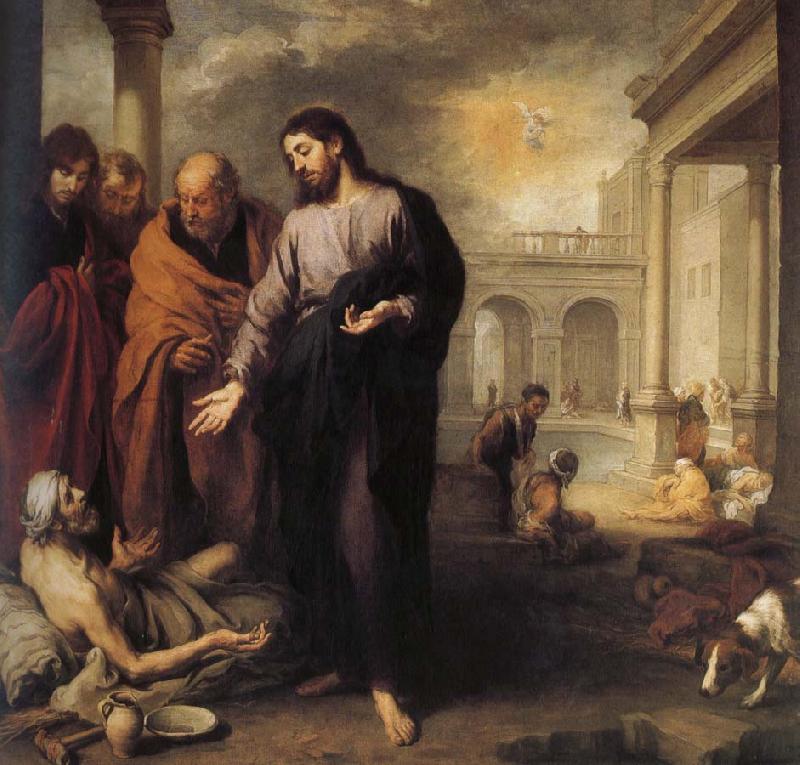 Bartolome Esteban Murillo Jesus, those who treat paralysis